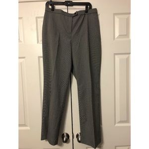 Woman’s business casual pants, 14 petite, black & gray